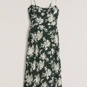 Abercrombie - High Slit Midi Floral Dress